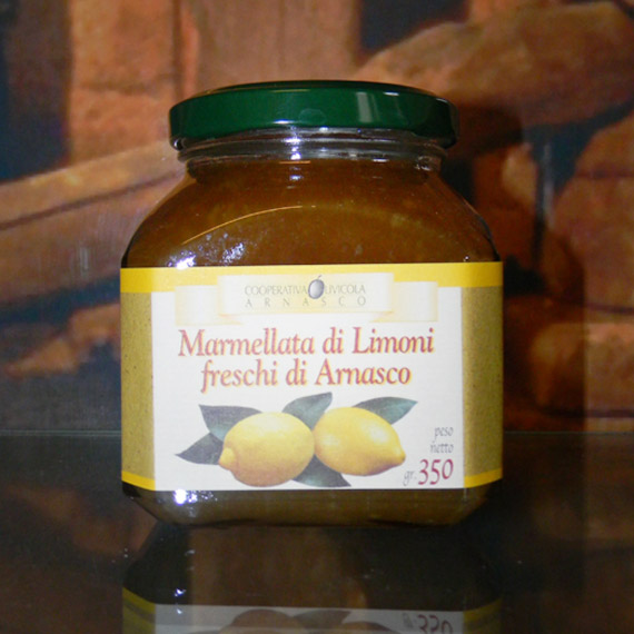 Marmellata Di Limoni freschi di Arnasco - Cooperativa Olivicola Arnasco